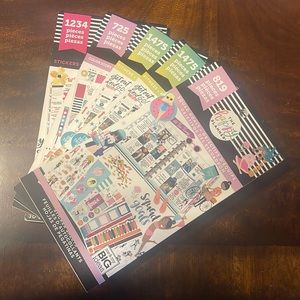 Happy Planner Stickers (Used)